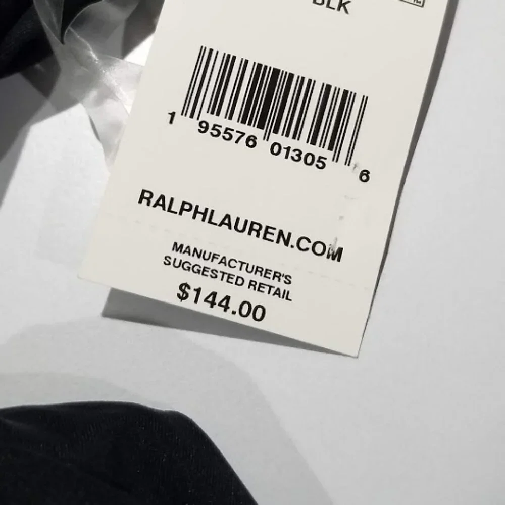 Lauren Ralph Lauren Halter Side-Tie Tummy-Control Black - Picture 9 of 14
